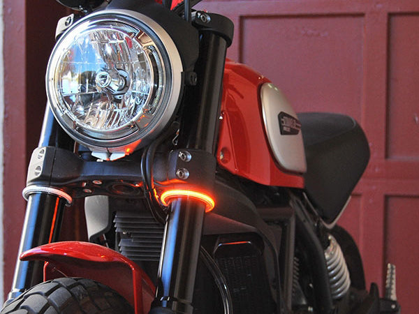 NEW RAGE CYCLES Universal LED Front Turn Signals "Rage360"