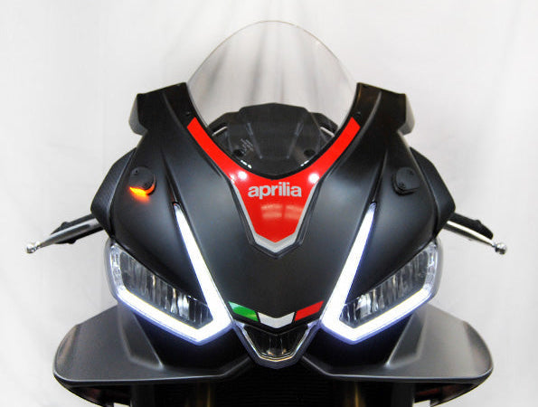 NEW RAGE CYCLES Aprilia RSV4 (2021+) LED Mirror Block-off Turn Signals