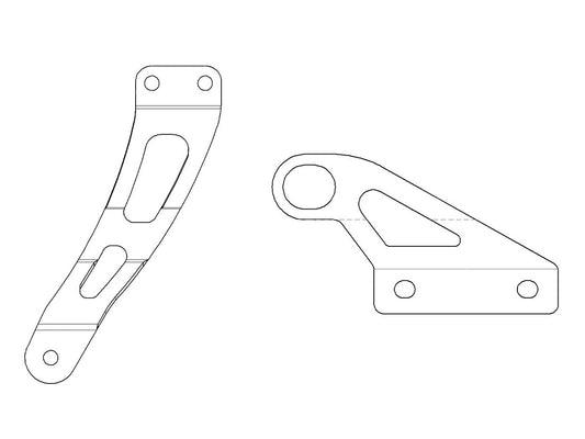 SPARK SKIT068 Yamaha YZF-R1 Cup Footrest Mounting Kit – Accessories in the 2WheelsHero Motorcycle Aftermarket Accessories and Parts Online Shop