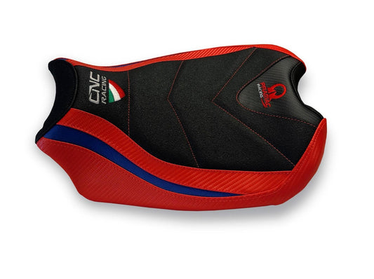 SLD02PR - CNC RACING Ducati Streetfighter V4 Ultragrip Seat Cover (Pramac edition)