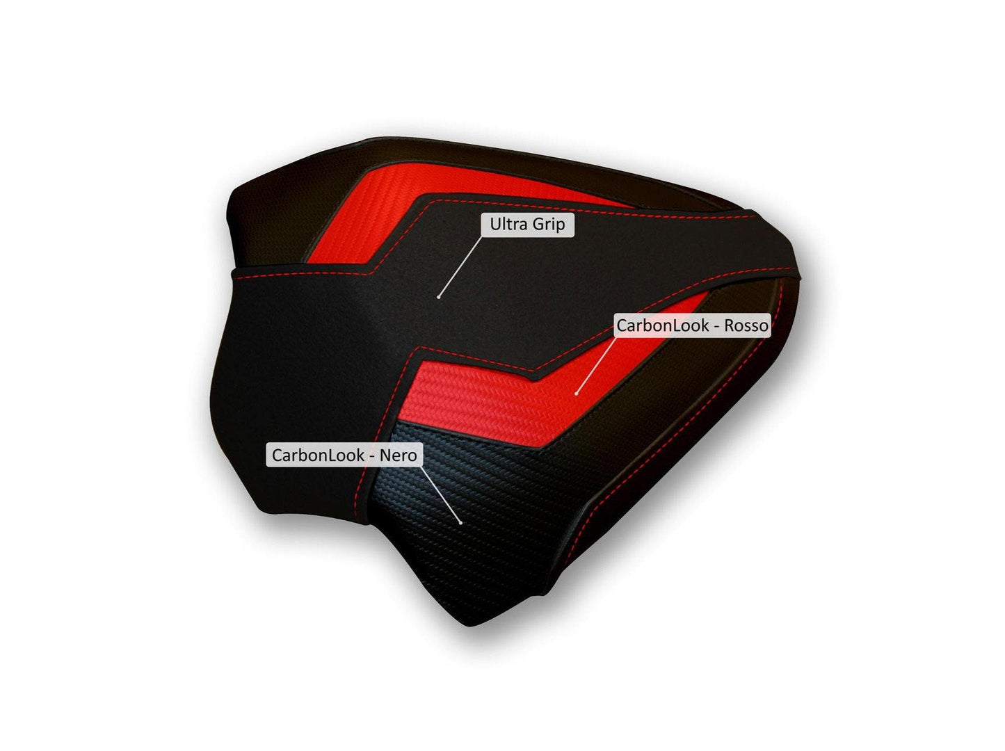 SLD04BR - CNC RACING Ducati Panigale V2 / V4 / Streetfighter V4 Ultragrip Seat Cover (Passenger)