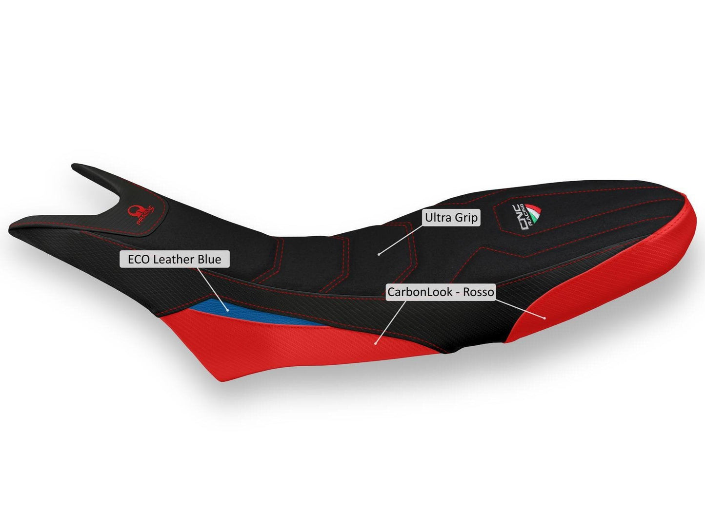 SLD05PR - CNC RACING Ducati Hypermotard 950 Ultragrip Seat Cover (Pramac edition)