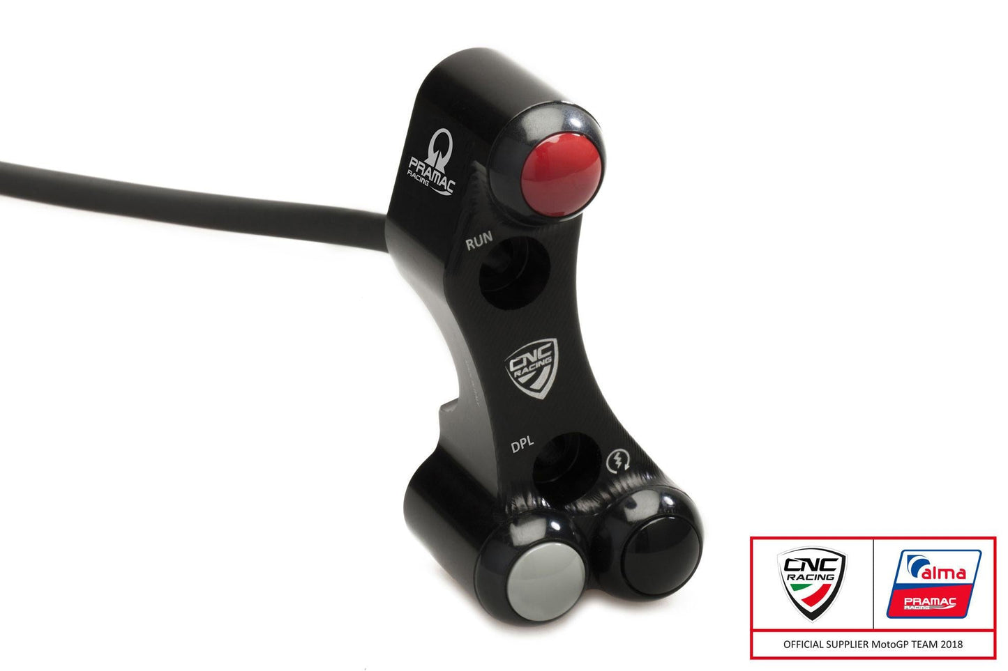 SWD14PR - CNC RACING Ducati Panigale V4 Right Handlebar Switch (for OEM & RCS Brembo; Pramac edition)