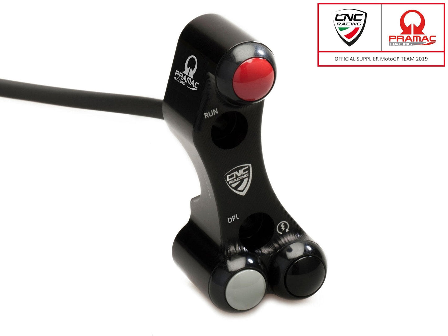 SWD14PR - CNC RACING Ducati Panigale V4 Right Handlebar Switch (for OEM & RCS Brembo; Pramac edition)