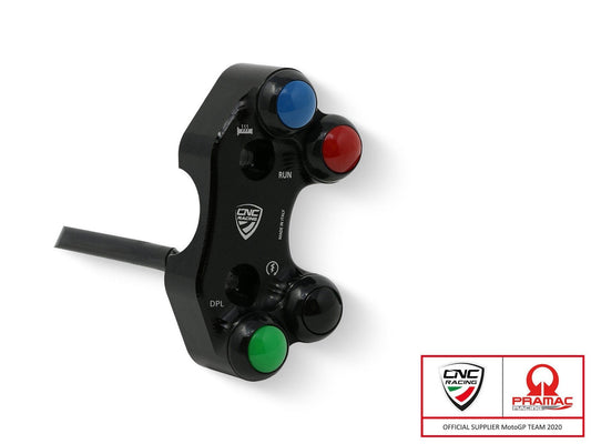 SWD21PR - CNC RACING Ducati Streetfighter V4 Right Handlebar Switch (for OEM and RCS Brembo; Pramac edition)