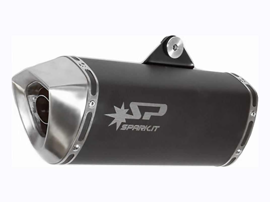 SPARK GYA8820S Yamaha MT-07/Tracer 700 Exhaust Silencer "Force" (EU homologated; low position) – Accessories in the 2WheelsHero Motorcycle Aftermarket Accessories and Parts Online Shop