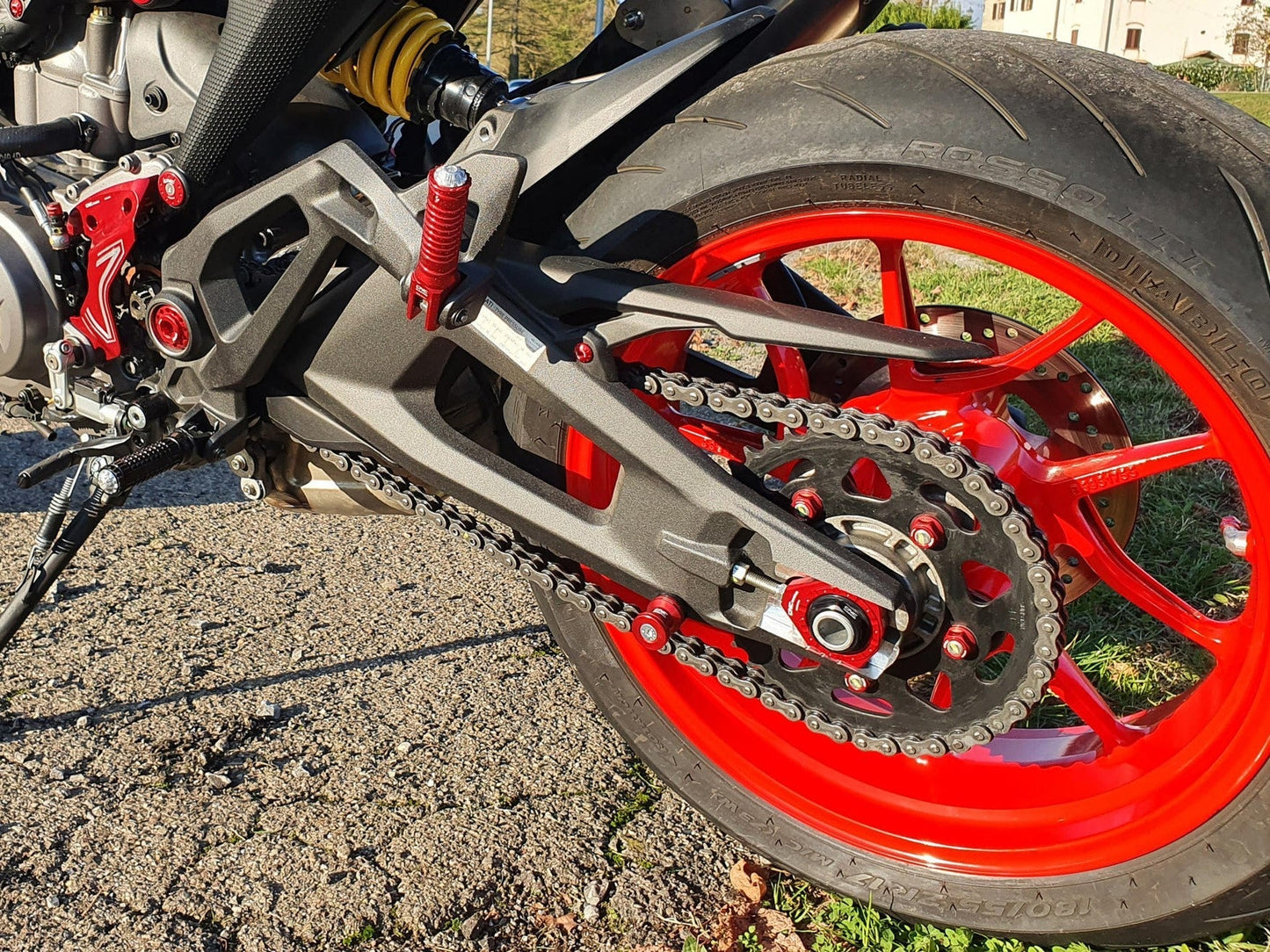 SC196 - CNC RACING Ducati Monster 950 (2021+) Swingarm Spools (M6)