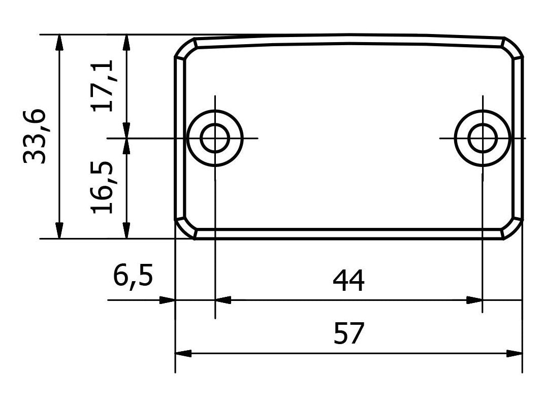 TF442 - CNC RACING Ducati Clutch Fluid Tank Cap