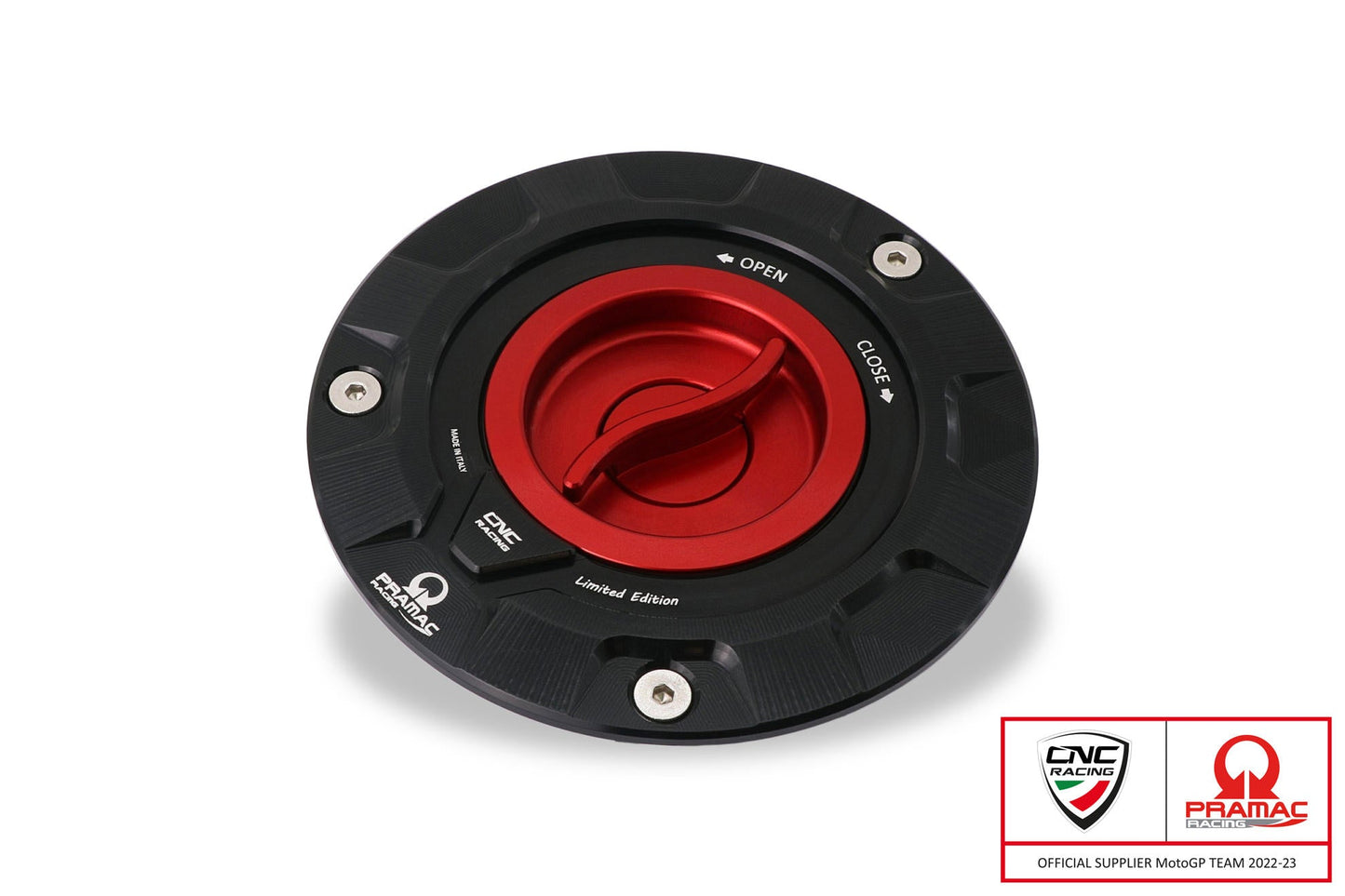 TS423PR - CNC RACING Ducati / MV Agusta Fuel Tank Cap (Pramac edition)