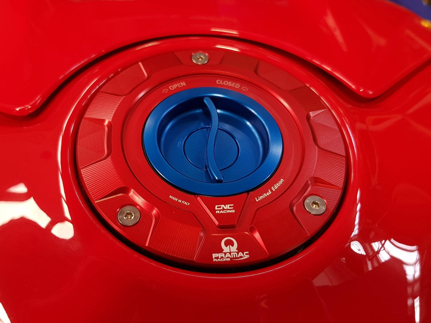 TS423PR - CNC RACING Ducati / MV Agusta Fuel Tank Cap (Pramac edition)