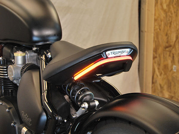 NEW RAGE CYCLES Triumph Bonneville Bobber LED Fender Eliminator