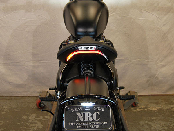 NEW RAGE CYCLES Triumph Bonneville Bobber LED Fender Eliminator