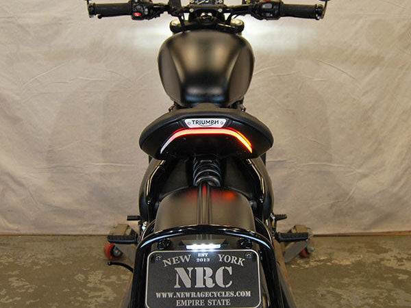 NEW RAGE CYCLES Triumph Bonneville Bobber LED Fender Eliminator