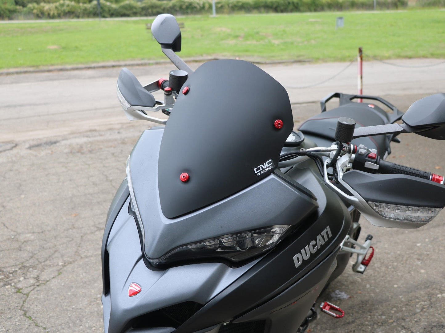 WS350 - CNC RACING Ducati Multistrada (2015+) Wind Screen "Sport"