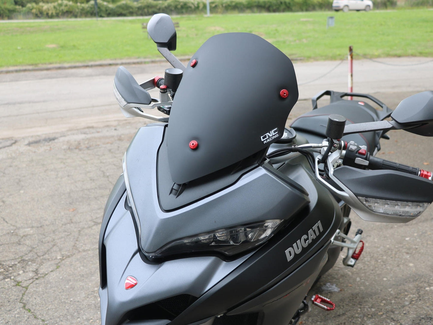 WS350 - CNC RACING Ducati Multistrada (2015+) Wind Screen "Sport"