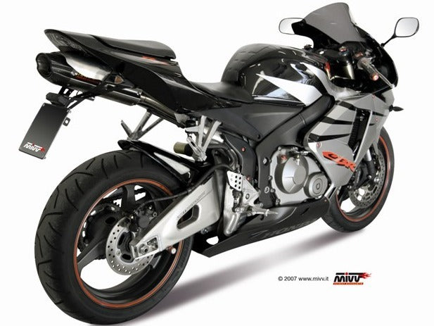MIVV UH.027 HONDA CBR 600 RR ( 2005 - 06) Underseat Slip On Exhaust "Suono" (stainless steel; approved) – Accessories in the 2WheelsHero Motorcycle Aftermarket Accessories and Parts Online Shop