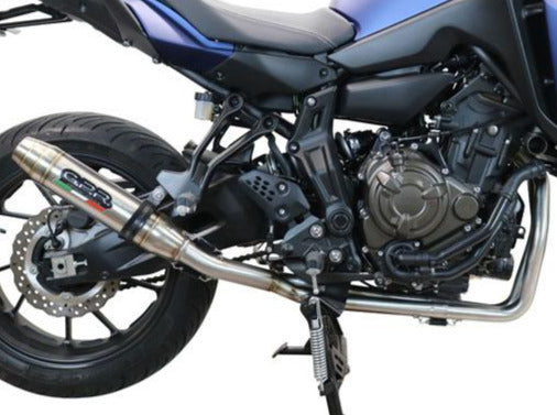 GPR Yamaha MT-07 (2018 – ) Full Exhaust System "Deeptone Inox" (racing)