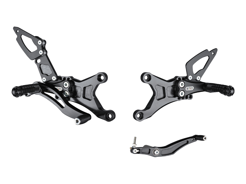 Y006R - BONAMICI RACING Yamaha YZF-R1 (07/08) Adjustable Rearset (reversed shift) – Accessories in the 2WheelsHero Motorcycle Aftermarket Accessories and Parts Online Shop