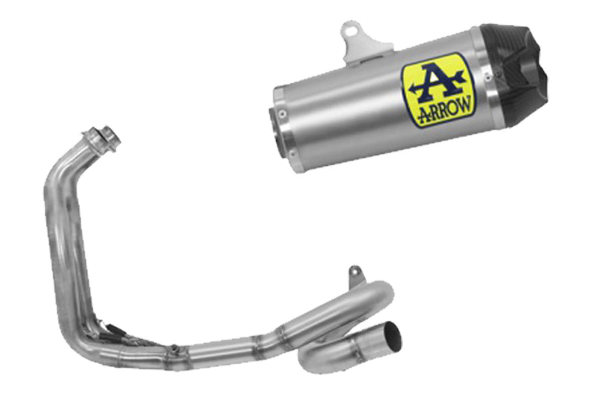 ARROW 71735MI+71920PK Yamaha MT07 (2021+) Titanium Full Exhaust System "Competition Evo Works" (racing) – Accessories in the 2WheelsHero Motorcycle Aftermarket Accessories and Parts Online Shop