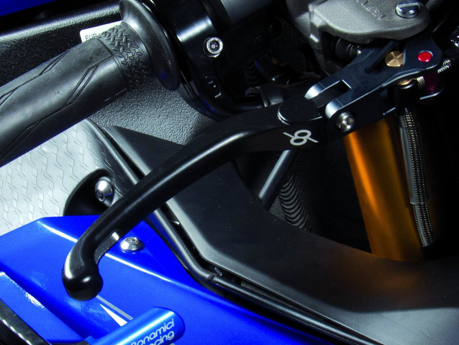 KL230 - BONAMICI RACING Yamaha YZF-R6 (2017+) Handlebar Levers (folding) – Accessories in the 2WheelsHero Motorcycle Aftermarket Accessories and Parts Online Shop