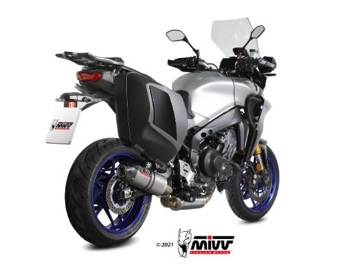 MIVV Y.069 YAMAHA TRACER 9 / GT / GT+ (2021 - ) Full System Exhaust "OVAL" (Titanium+ Carbon Cap; approved) – Accessories in the 2WheelsHero Motorcycle Aftermarket Accessories and Parts Online Shop