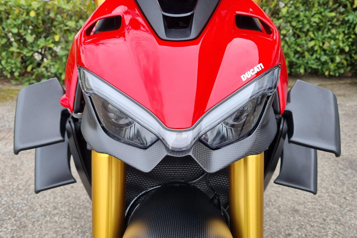 ZA303 - CNC RACING Ducati Streetfighter V4/V2 Carbon Winglets Kit