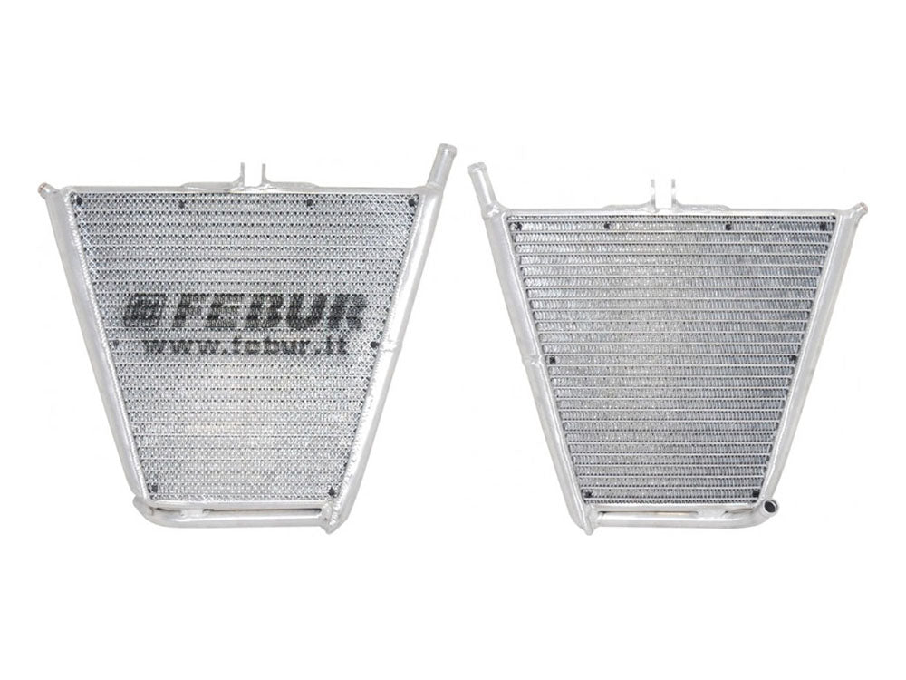 FEBUR Yamaha YZF-R6 (2017+) Additional Racing Water Radiator (With silicon hoses)