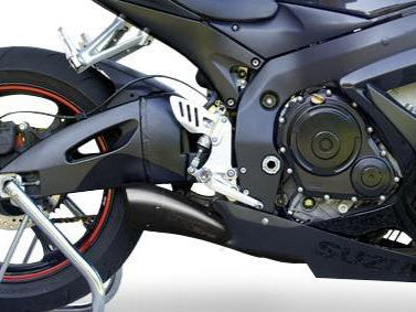 HP CORSE Suzuki GSX-R600 / GSX-R750 (06/07) Slip-on Exhaust "Hydroform Black" (EU homologated)