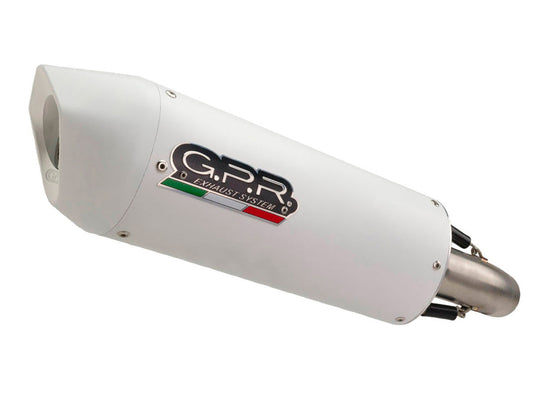 GPR Yamaha WR250R/WR250X Slip-on Exhaust "Albus Ceramic" (EU homologated)