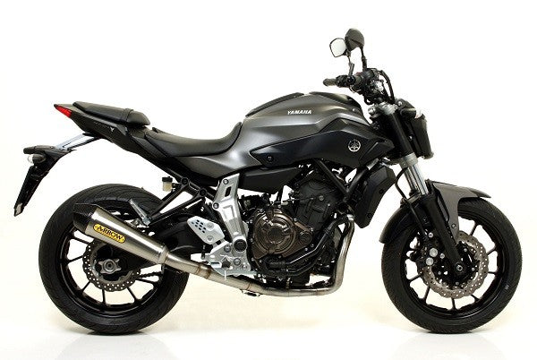 ARROW 71605MI+71817XKI Yamaha MT07 (2014+) Steel Full Exhaust System "Competition Evo X-Kone" (racing) – Accessories in the 2WheelsHero Motorcycle Aftermarket Accessories and Parts Online Shop