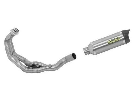 ARROW 71620MI+71812PK Yamaha MT09 (2013+) Titanium Full Exhaust System "Competition Evo Thunder" (racing) – Accessories in the 2WheelsHero Motorcycle Aftermarket Accessories and Parts Online Shop