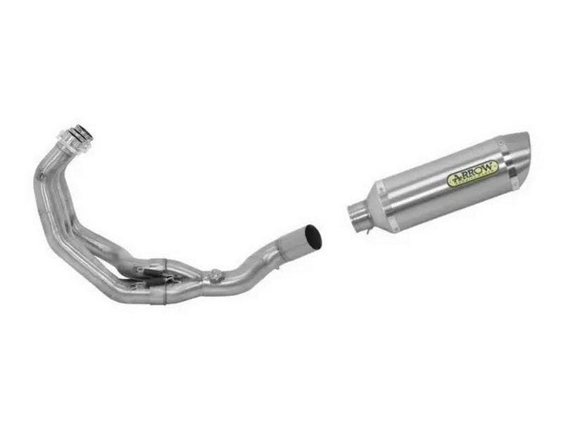 ARROW 71620KZ+71812AO Yamaha Tracer 900 (2015+) Aluminum Full Exhaust System "Competition Evo Thunder" – Accessories in the 2WheelsHero Motorcycle Aftermarket Accessories and Parts Online Shop