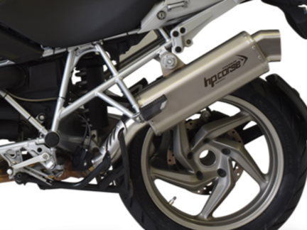 HP CORSE BMW R1200GS (10/12) Slip-on Exhaust "4-Track R Titanium" (EU homologated)