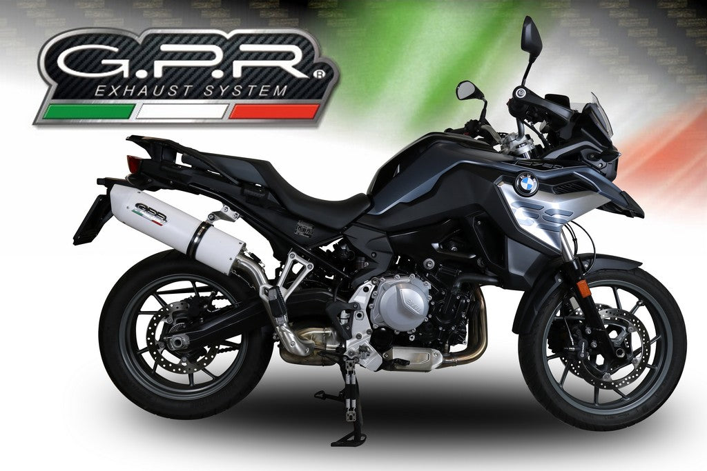 GPR Honda CRF1000L Africa Twin Slip-on Exhaust "Albus Ceramic" (EU homologated)