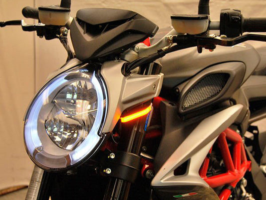 NEW RAGE CYCLES MV Agusta Brutale 800/RR LED Front Turn Signals