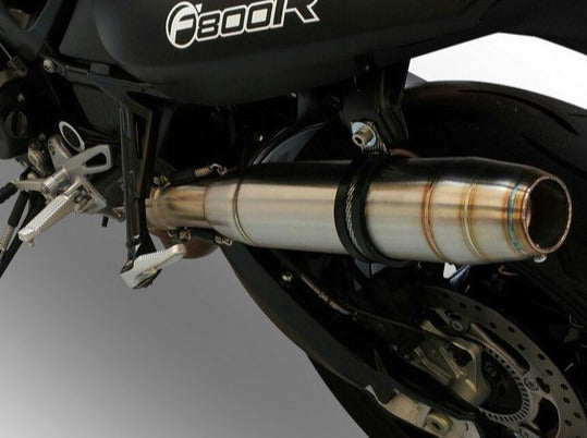 GPR BMW F800R (15/16) Slip-on Exhaust "Deeptone Inox" (racing)