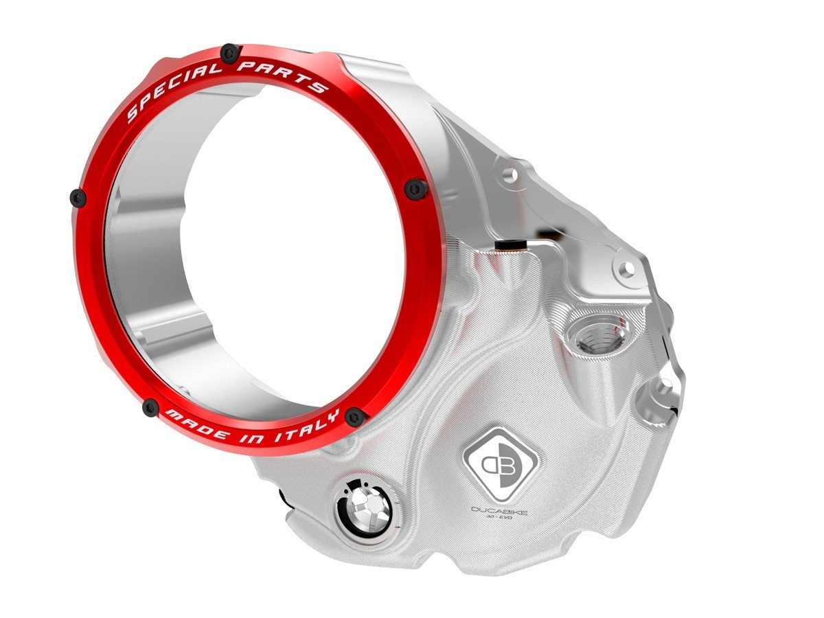 CCDV04 - DUCABIKE Ducati Oil Bath Clear Clutch Cover