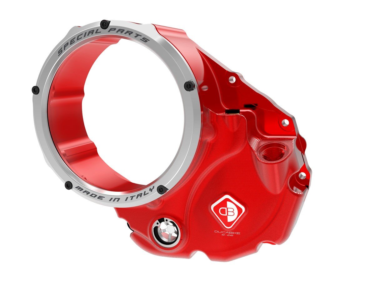 CCDV04 - DUCABIKE Ducati Oil Bath Clear Clutch Cover