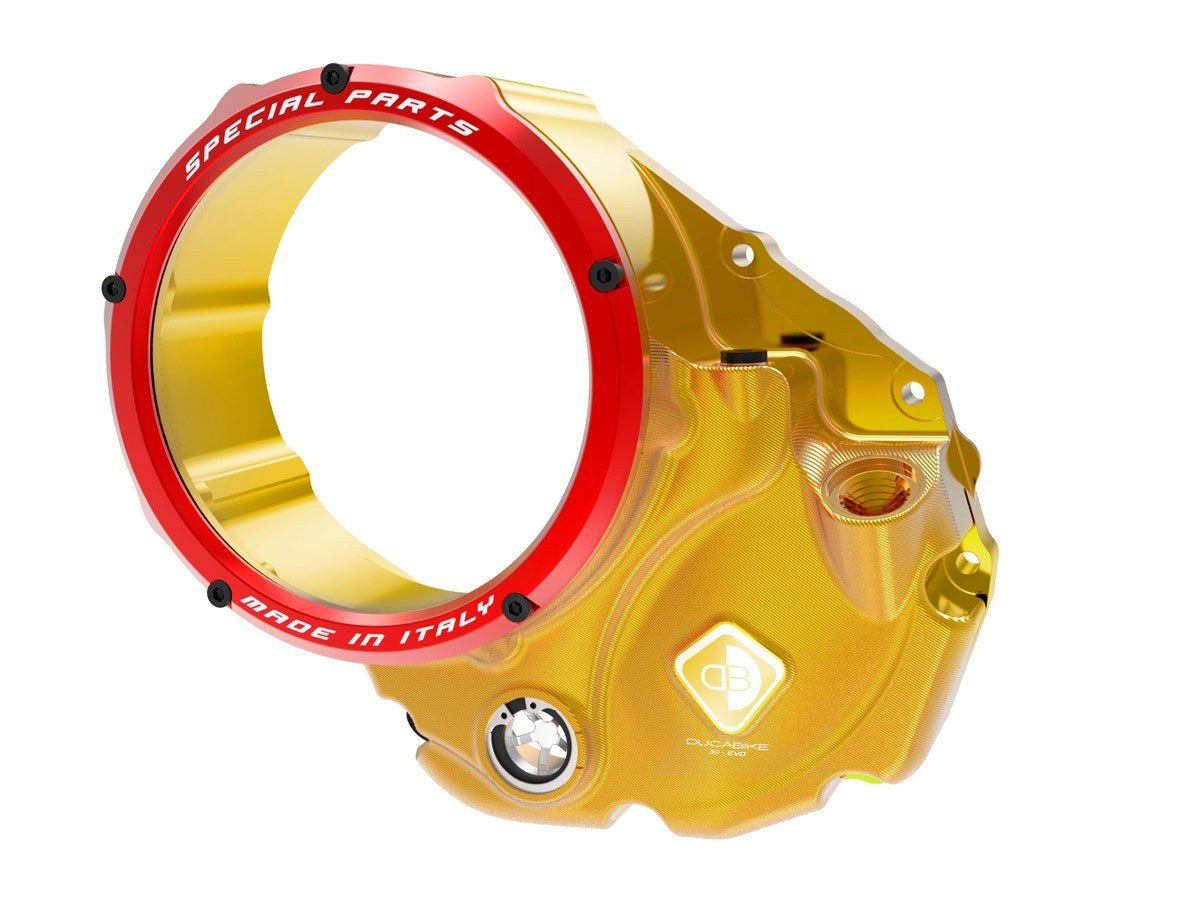 CCDV04 - DUCABIKE Ducati Oil Bath Clear Clutch Cover