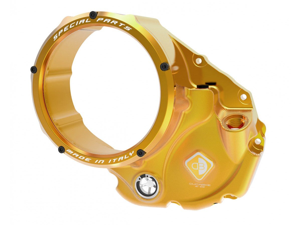 CCDV05 - DUCABIKE Ducati Oil Bath Clear Clutch Cover "3D Evo"