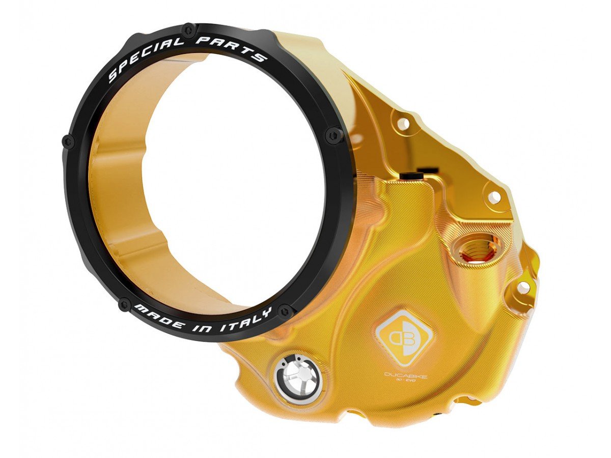 CCDV05 - DUCABIKE Ducati Oil Bath Clear Clutch Cover "3D Evo"