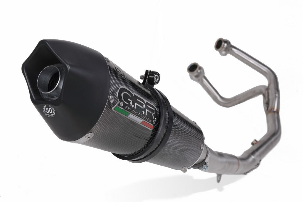 GPR Yamaha MT-07 (2018 – ) Full Exhaust System "GP Evo 4 Poppy" (EU homologated)