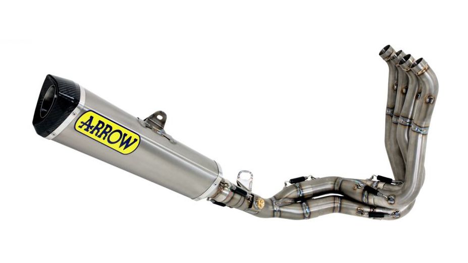 ARROW 71180CKR Yamaha R3 (2017+) Titanium Full Exhaust System "Competition Evo Thunder" (racing) – Accessories in the 2WheelsHero Motorcycle Aftermarket Accessories and Parts Online Shop