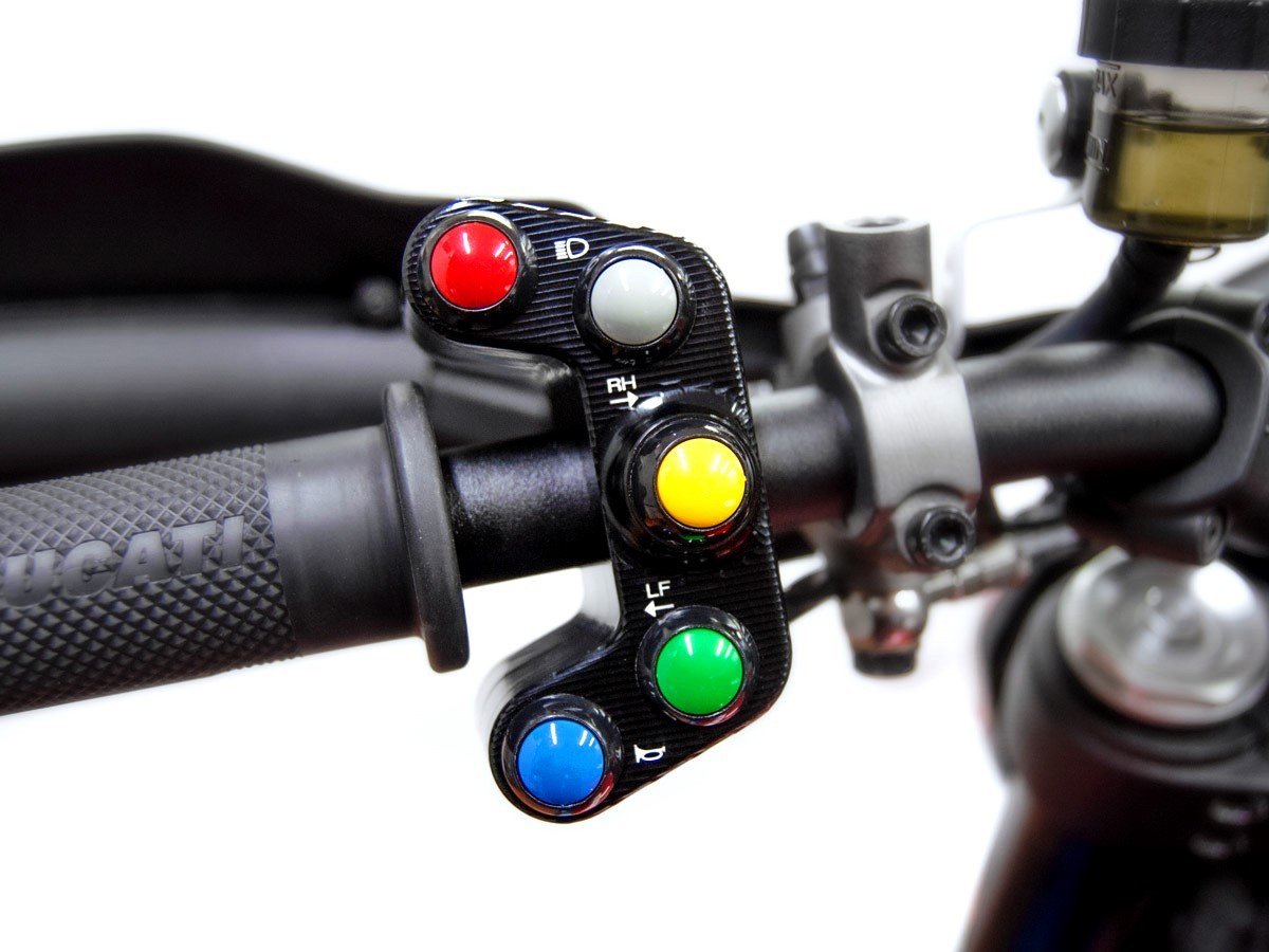 CPPI13 - DUCABIKE Ducati 7 Buttons Switched Handlebar (street edition)