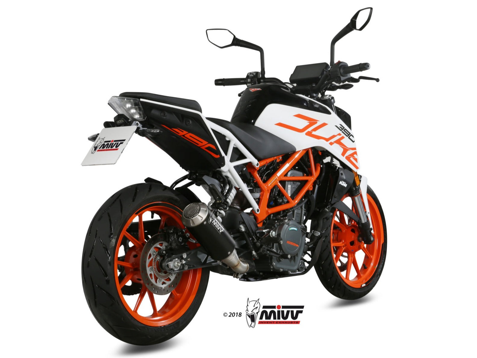 MIVV KT.019 KTM 125/390 DUKE / 125/390 RC ( 2017 / 20 ) Slip-on Exhaust "MK3" ( carbon; not approved) – Accessories in the 2WheelsHero Motorcycle Aftermarket Accessories and Parts Online Shop