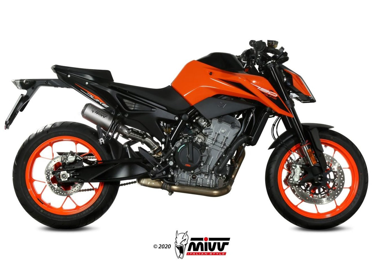MIVV KT.020 KTM 790 / 890 DUKE ( 2018+ ) Slip-on Exhaust "MK3" ( stainless steel; not approved) – Accessories in the 2WheelsHero Motorcycle Aftermarket Accessories and Parts Online Shop