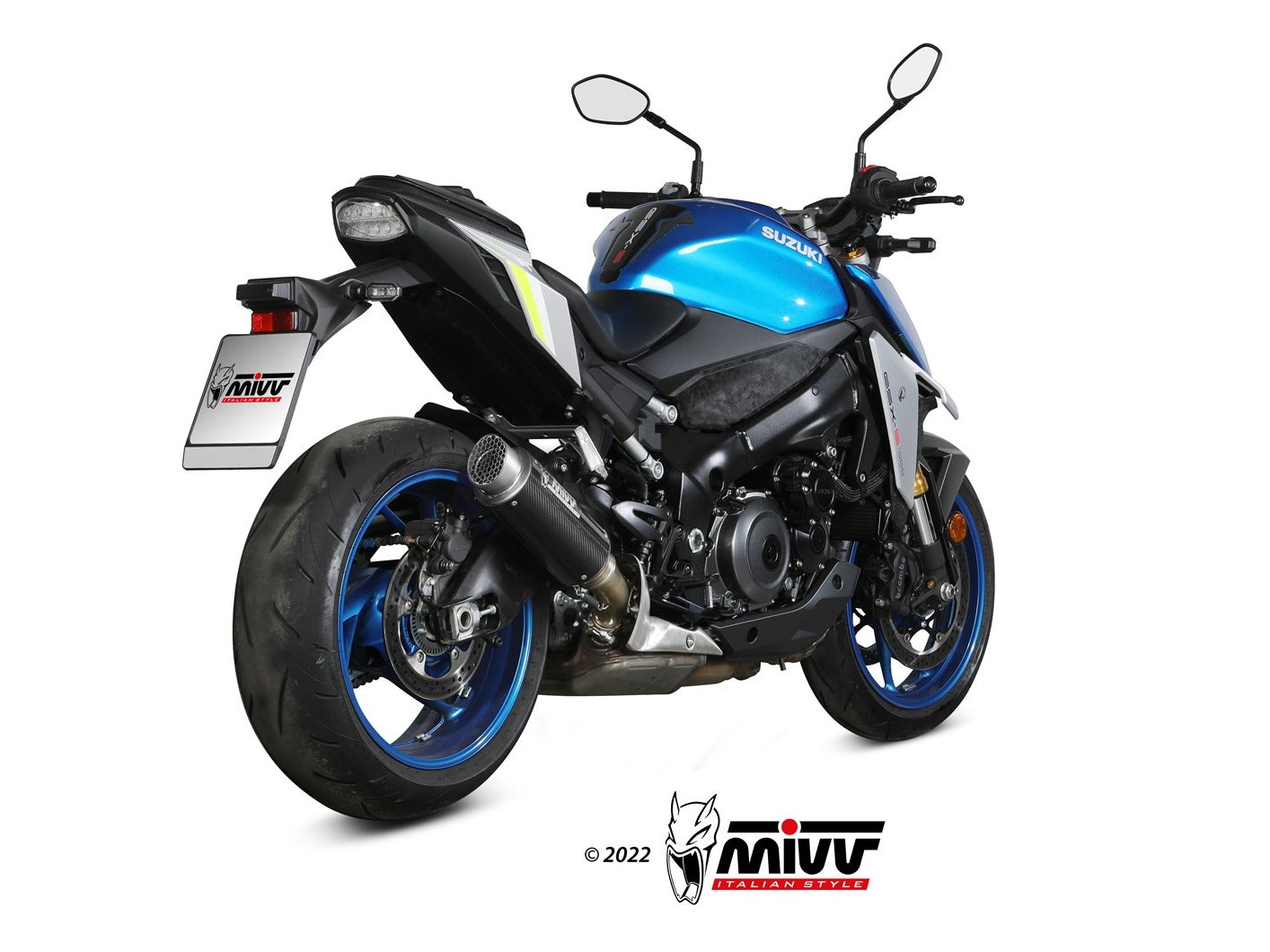 MIVV S.059 SUZUKI GSX-S 1000 / 950 ( 2021+ ) Slip-on Exhaust "GP Pro" (carbon; approved) – Accessories in the 2WheelsHero Motorcycle Aftermarket Accessories and Parts Online Shop