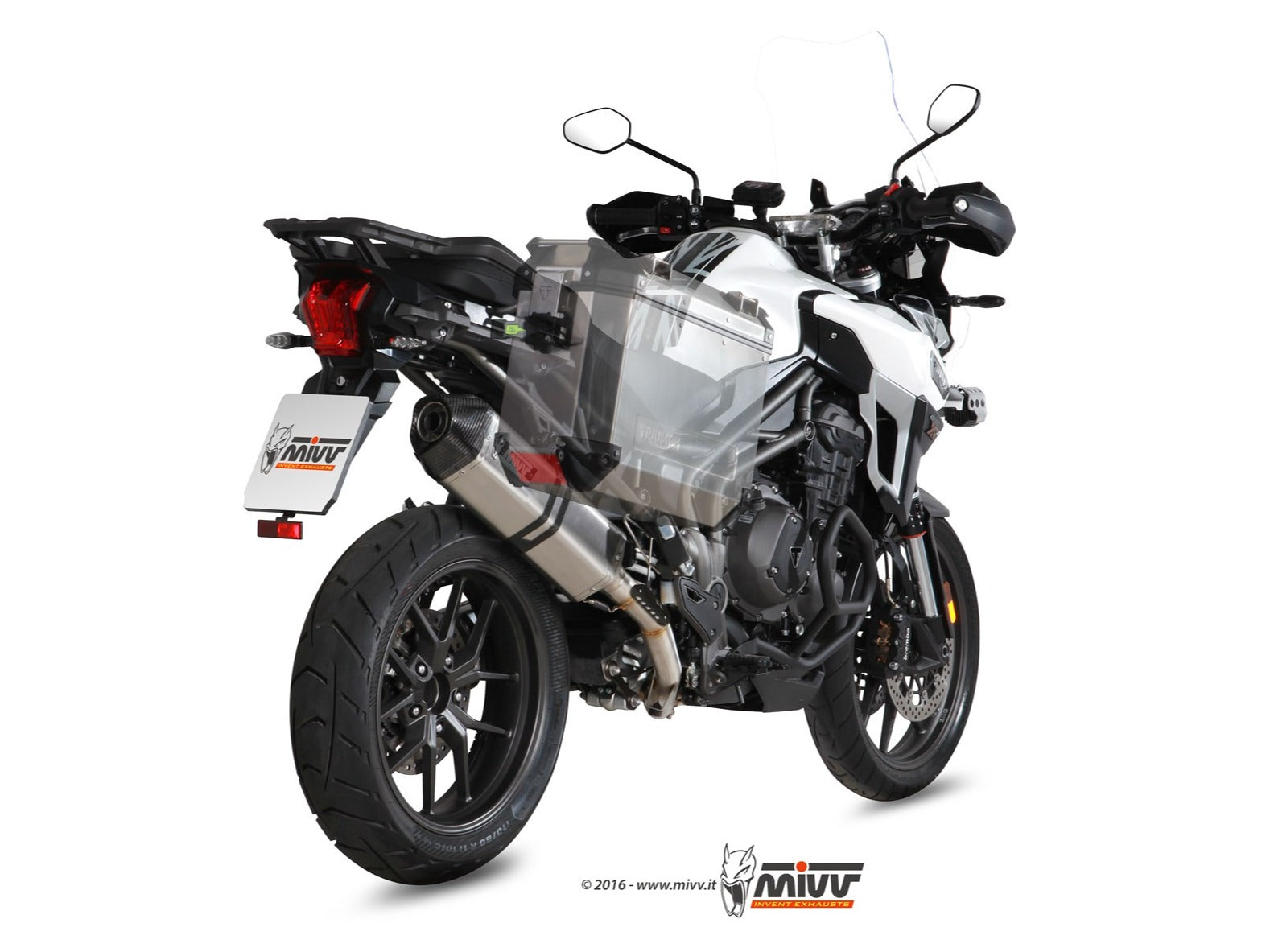 MIVV T.015 TRIUMPH TIGER 1200 ( 2016 / 20 ) Slip-on Exhaust "Speed Edge" ( stainless steel; approved) – Accessories in the 2WheelsHero Motorcycle Aftermarket Accessories and Parts Online Shop
