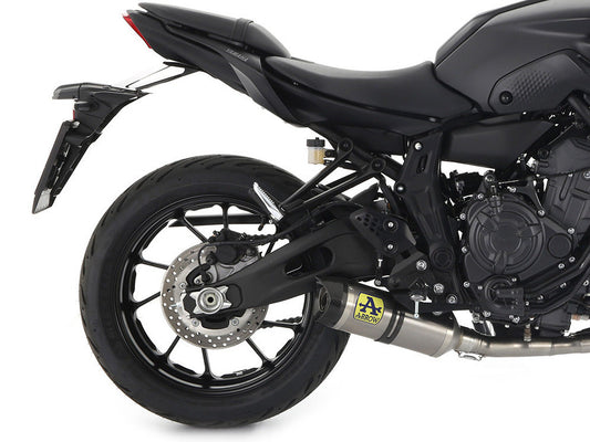 ARROW 71758KZ+71930AK Yamaha MT07 (2021+) Aluminum Full Exhaust System "Competition Evo Thunder" – Accessories in the 2WheelsHero Motorcycle Aftermarket Accessories and Parts Online Shop