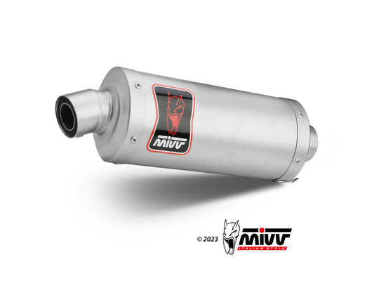 MIVV H.087 HONDA XL 750 Transalp ( 2023+ ) Slip On High Exhaust "Dakar" (stainless steel; approved) – Accessories in the 2WheelsHero Motorcycle Aftermarket Accessories and Parts Online Shop